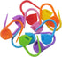 Premier Wool Select Jacquard Sock Yarn - Rainforest - 3-Pack Bundle with Bellas Crafts Stitch......