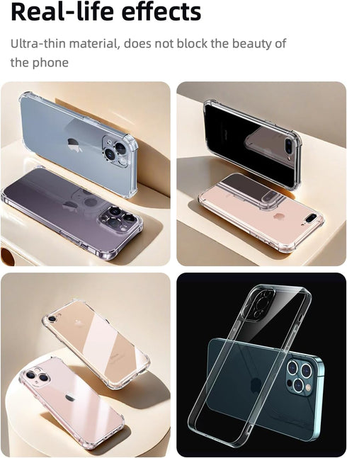 Clear Case for iPhone 11 - Crystal Clear Military Grade Drop Protection, Non-Yellowing Armor, Shockproof Protective Cover, Compatible with iPhone ...