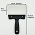Coating Spatula for Chocolate Scraper Stainless Steel Dough Scraper (small)...