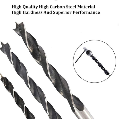 14Pcs Pocket Hole Jig Kit, 15 Degree Woodworking Inclined Hole Jig with 6/8/10mm Drill Bits for Carpentry Woodworking Angle Drilling Holes...