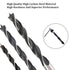 14Pcs Pocket Hole Jig Kit, 15 Degree Woodworking Inclined Hole Jig with 6/8/10mm Drill Bits for Carpentry Woodworking Angle Drilling Holes...