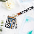 Slim Zipper Credit Card Holder with Keychain Wristlet Small RFID Leather Wallet with ID Window for Women,Cow...