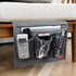 2Pack Bedside Storage Organizer, Table Cabinet Storage Organizer Bedside Organizer Caddy for Remotes Phones Glasses Magazines Tablets Accessories ...