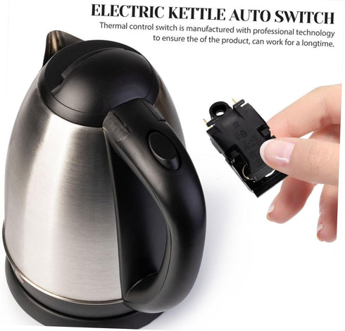 10pcs Electric Kettle Switch Thermostat Temperature Control for Electric Kettle Temperature for Electric Kettle Control Thermal For Oven Copper He...