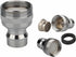 Dishwasher Faucet Adapter (Chrome-brass) fit for Danby, SPT, Homelabs, Costway, Panda, Rovsun Portable Dishwasher to Sink...