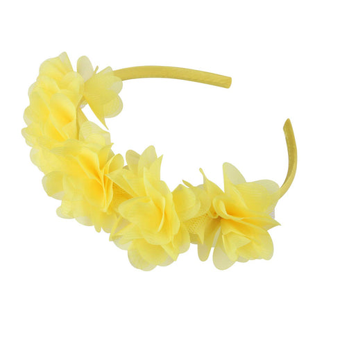 Candygirl Flower Crown Headbands for Women Girls Floral Hairband Wedding Festival Parties Hair Accessories Pack of 9 (bright colors)...