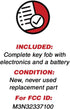 KeylessOption Keyless Entry Remote Control Car Key Fob Replacement for Chevy GMC M3N-32337100...