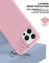Designed for iPhone 13 Pro Max Case, Silicone Ultra Slim Shockproof Phone Case with Soft Anti-Scratch Microfiber Lining, [Enhanced Camera Protecti...
