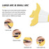Eyeliner Stencils 4Pcs Reusable Silicone Eyeliner Aid Mascara Shield Eyeliner Eyelash Eyeshadow Lipstick Applicator Guide Tool Multifunctional Eye...
