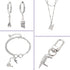 Ipotkitt 50 Pcs 10 Styles Vintage Alloy Construction Tool Charms Antique Silver Screwdriver Pliers Wrench Hammer Charms for Jewelry and Craft Maki...