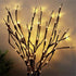 2 Pack Decorative LED Lighted Branch Lights Battery Operated Artificial LED Twig Branches Decoration for Home Room Decor Christmas Vase (Warm Whit...
