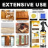 120ml Natural Beeswax Spray,Beeswax Spray Cleaner,The Original Beeswax Spray Furniture Polish And Cleaner,Beeswax Polish Spray Used to care for li...