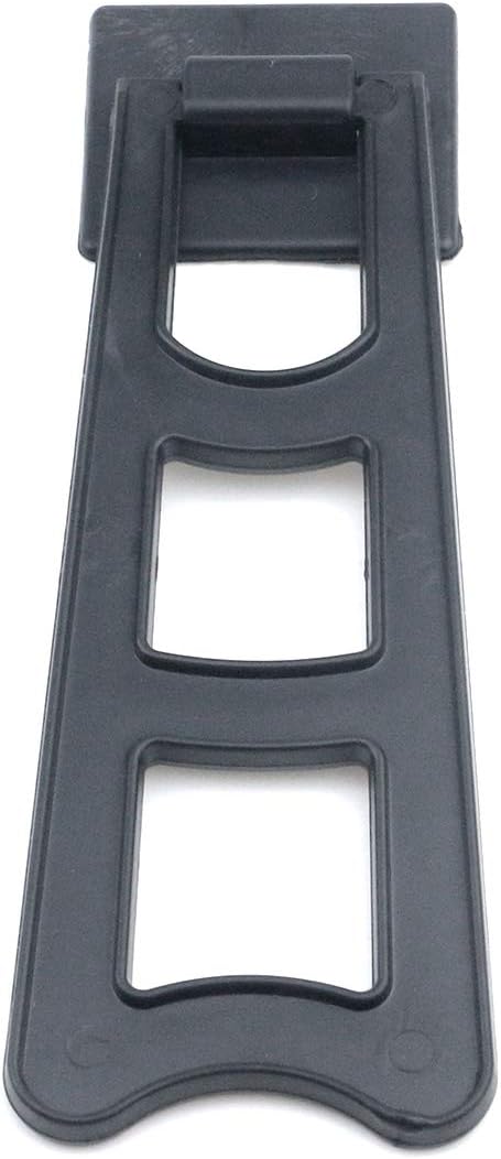 T Tulead Picture Frame, 10 x Black Easel Back Plastic Photo Frame Support, 5.83-Inch, Pack of 10...