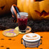 9pcs Halloween Theme Diamond DIY Painting Coasters with Holder Diamond Art Drink Coasters Kit DIY Art Crafts Supplies...