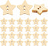 200pcs Wooden Star Buttons with 2 Holes Rustic Sewing Buttons Lovely Mini Wood Button for Costume Design Clothes Scrapbooking Art Crafts DIY Decor...