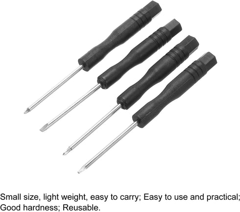 PATIKIL Phone Pry Opening Tools Screwdriver Spudger Kit Set 9 in 1 for Cellphone Mobile Phone Laptop PC Repair(P1.5, S2, T0.8, Y0.6)...