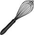 Silicone Whisk,Kitchen Silicone Whisks for Cooking Non Scratch,Wisking Tool Metal Wire Stainless Steel Whisk Egg Bread Silicone Wisk,Small Mini He...