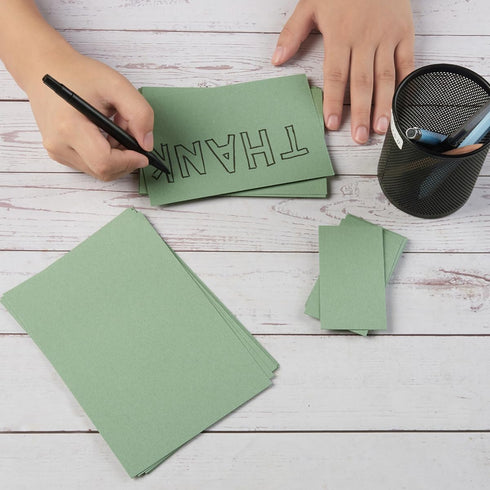 50 Sheets Blank Cardstock Paper 250 GSM Thick Heavy Cards Stock for DIY Art Projects, Card Making, Postcards, Greeting Cards, Birthday Party, Wedd...