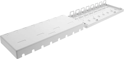 Networx Keystone Jack Surface Mount Boxes (8 Port, White)...