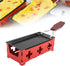 Portable Non Stick Cheese Raclette Rotaster,Home Kitchen Grilling Tool,Raclette Cheese Melter,Baking Pan for Raclette Grill, Raclette Set,Mini Rac...