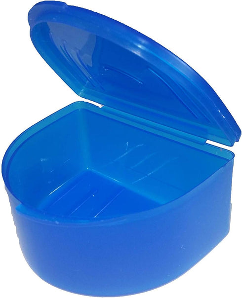 Premium Cleaner Crystals & Cleaning Case -(110 Cleanings)- Removes Stain, Plaque, & Bad Odor from Clear Braces, Dentures, Night Guards, Mouth Guar...