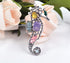 Gyn&Joy Vintage Inspired Created Opal Faux Pearl Ocean Fish Seahorse Brooch Pin...