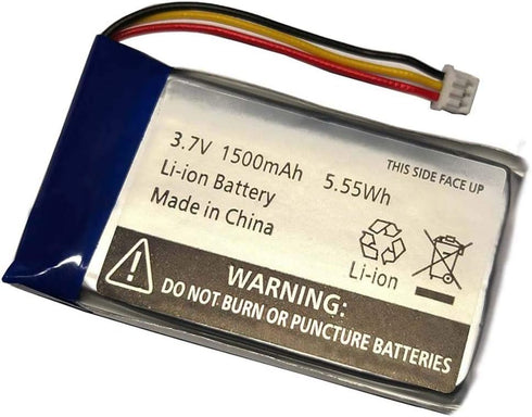 AOLIKES 1500mAh 3.7v Batteries Pack Replacement for Infant Optics DXR-8 Video Baby Monitor (2 Pack)...