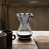Pour Over Coffee Maker, 13.5oz / 400ml Glass Hand Drip Coffee Maker Filter Pot Coffee Dripper Brewer Pot with Scale Stainless Steel Drip Filter...