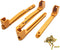 Crib fence Lifter Lifting Rail Connection Set Brown w Screws...