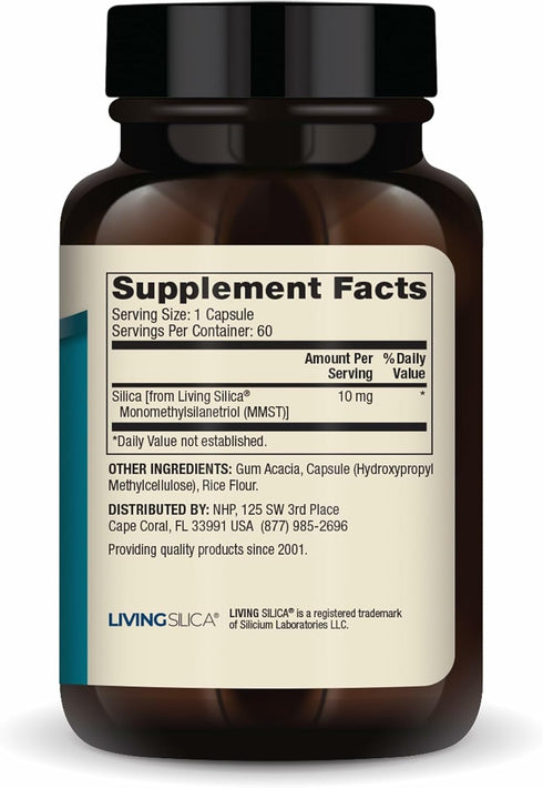 Dr. Mercola Silica Collagen Builder - Plant-Based Silica Supplement to Support Skin, Hair, Nail & Bone Health - Non-GMO, Gluten-Free & Soy-Free - ...
