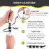 Flirt Pole for Dogs - Safe & Strong for Large Breeds w/Non-Bungee Cord - Spring Pole for Tug of War, Interactive Play & Puppy Training - Heavy-Dut...