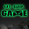 Eat Sleep Game Wall Decal Gamer Boy Wall Stickers Video Game Decor Gaming Controller Decals for Boys Room Kids Bedroom Home Playroom Decor(23.6 x ...