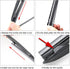 Car Windshield Wiper Blade Strips, DIY Adjustable Car Windscreen Wiper Rubber Refills, 32" Frameless Window Boneless Insert Replacement Wiper, Aut...