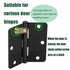 Door Hinges Security Screws,Tamper Proof Screws/Door Hinge Screws for Door Security/Accessory Hinge Screws Security Accessories for Anti-Theft Scr...