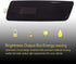 Front Bumper Side Marker Lights Turn Signal Lamps Lens For VW Golf 5 G-T-I Je-tta MK-5 2005-2009 1K5945071A 1K5945072A (Black)...