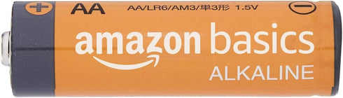 Amazon Basics 24 Count AA & AAA High-Performance Alkaline Batteries Value Pack - 12 Double AA Batteries and 12 Triple AAA Batteries...