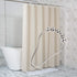 Shower Curtain Hooks Rings for Bathroom, 12PCS Chrome Stainless Steel Rust Resistant Shower Rings for Curtains Kitchen Utensils Bathroom Decoratio...