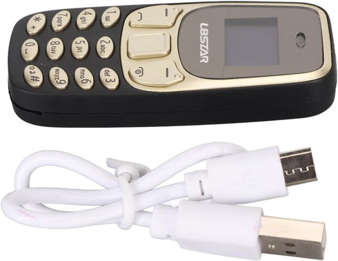 Jectse Mini Phone, Mini Bluetooth Phone Hands Small Mobile Phone Dual SIM Unlocked Cell Phone with Voice Changer, 380mAh Small Cell Phone Kids Pho...