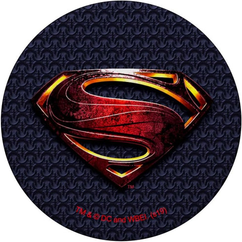 DC Comics Justice League Superman Logo PopGrip Phone Grip - Black, Compatible with Most Phones, Tablets and Cases...