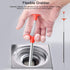 EKDJKK Plumbing Grabber, Sink Grabber, Flexible Grabber Claw Pick Up Reacher Tool with 4 Claws, Bendable Hose Pickup Reaching Tool for Litter Pick...