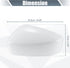 X AUTOHAUX Car Rear View Left Driver Side Mirror Cover Cap Replacement White for Mazda 3 Axela 2017-2019 Mirror Guard Covers Exterior Decoration T...