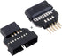 chenyang 2 Pack USB 2.0 Front Panel Header 9/10Pin Male/Female to 19/20Pin Male/Female Mainboard Header Gender Changer Connector Adapter...