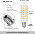 JD E11 LED Bulbs T4 Mini Candelabra Base T3 E11 Halogen Bulb Replaces - Energy Saving Led Bulbs,Non Dimmable- for a bathroom vanity fixture Chande...