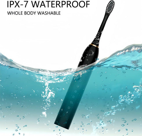 2024 Upgraded Ultrasonic Toothbrushes for Adult and Kids, Sonic Electric Toothbrush with 8 Brush Heads, 42,000 VPM, 6 Cleaning Modes, 2 Min Smart ...