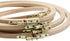 5PCS Wooden Embroidery Hoop Set, Beech Wood Cross Stitch Hoops from 5 to 9 Inches, Adjustable Round Embroidery Frames for DIY Needlework, Hand Sew...