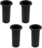 Geesatis 4 pcs Speaker Port Tubes 4.72" x 2" ABS Speaker Box Bass Air Port, Black...