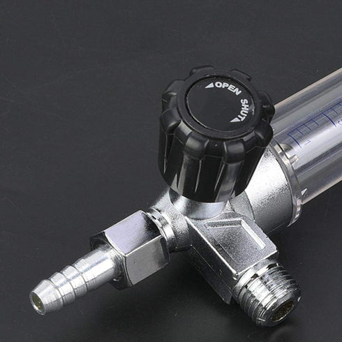 Argon Co2 Gas Flow Meter Scale Tester Measure Flowmeter for Mig Tig Welder Welding...