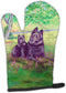 Caroline's Treasures 7263OVMT Schipperke and puppy Oven Mitt Heat Resistant Thick Oven Mitt for Hot Pans and Oven, Kitchen Mitt Protect Hands, Coo...