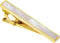 Mother of Pearl Tie Clips for Men, TAIGRAMA Gold Tie Clip for Regular Ties and Skinny Ties, Tie Bar and Tie Pin Suitable for Wedding Anniversary B...