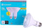 EcoSmart 75W Bright White PAR30 Dimmable LED Flood Light Bulb2-Pack 1001653667...